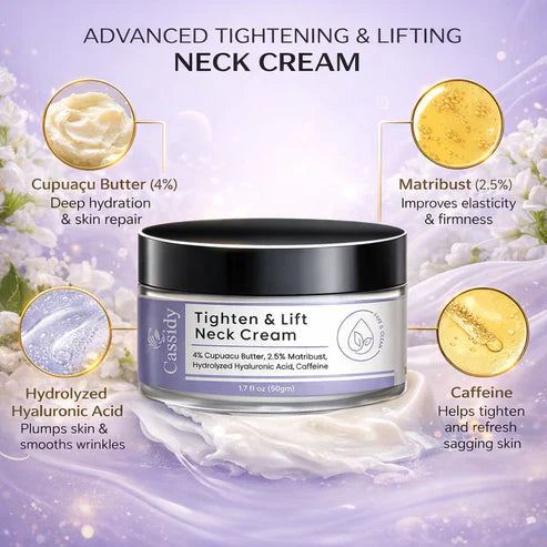 Cassidy - Skin Tighten & Lift Neck Cream( Buy 1 Get 1 Free )