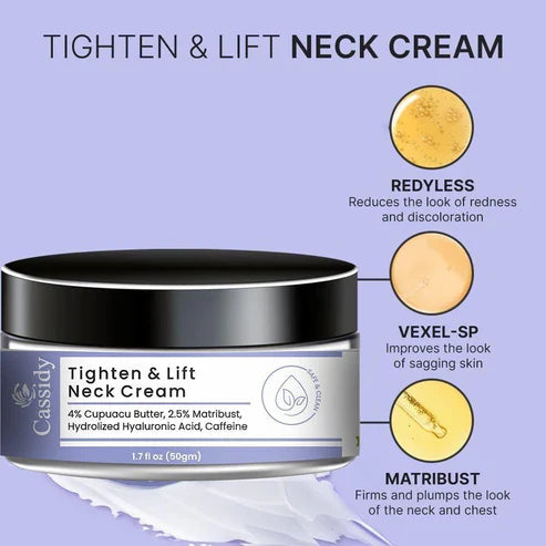 Cassidy - Skin Tighten & Lift Neck Cream( Buy 1 Get 1 Free )